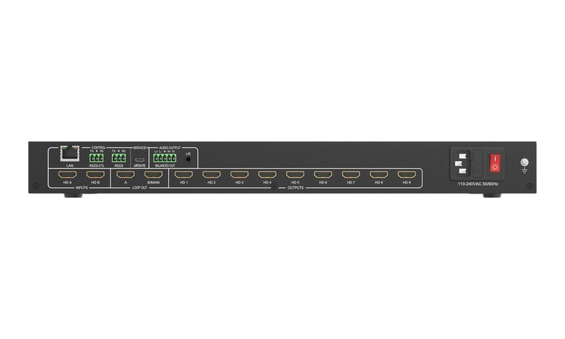 BZB Gear BG-UHD-VW29 4K UHD HDMI Video Wall Processor/Switcher
