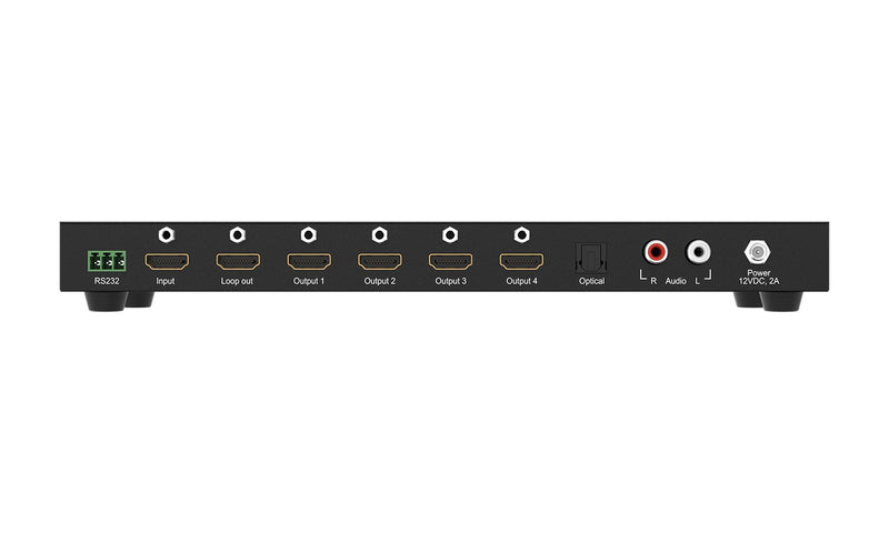 BZB Gear BG-UHD-VW2X2 2x2 4K UHD HDMI Video Wall Controller With Audio De-embedding