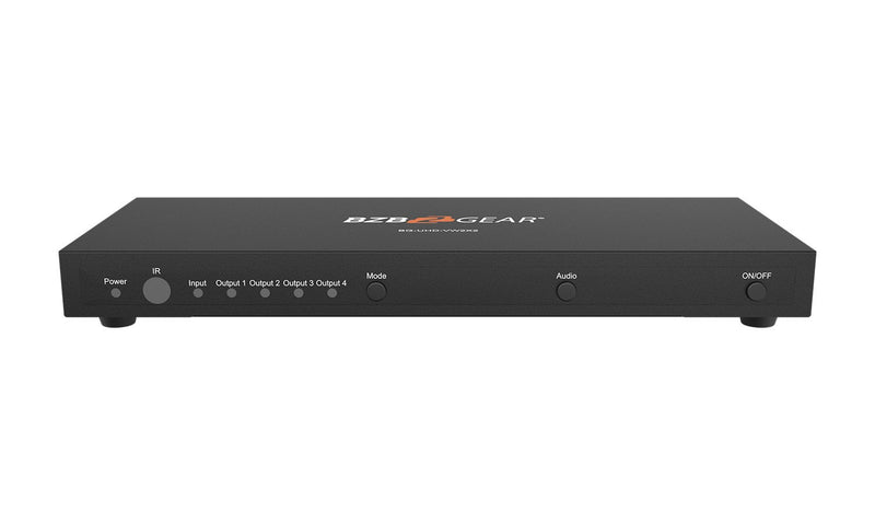 BZB Gear BG-UHD-VW2X2 2x2 4K UHD HDMI Video Wall Controller With Audio De-embedding