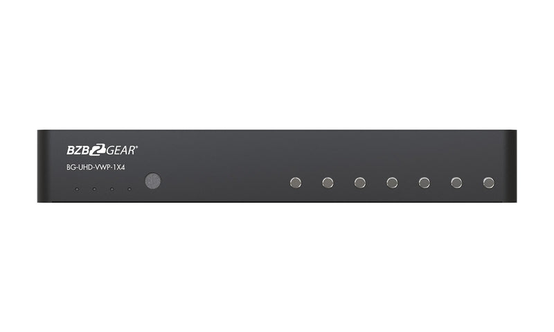 BZB Gear BG-UHD-VWP-1X4 4K UHD HDMI/DisplayPort Video Wall Processor