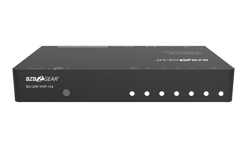 BZB Gear BG-UHD-VWP-1X4 4K UHD HDMI/DisplayPort Video Wall Processor