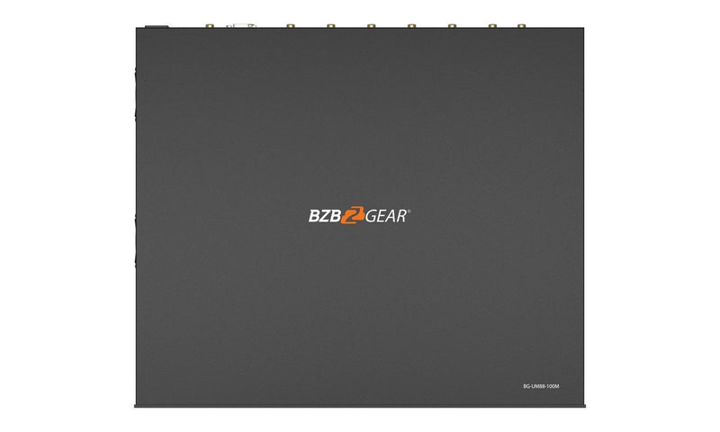 BZB Gear BG-UM88-100M-KIT 8x8 4K UHD HDMI/Audio Matrix Switcher Over HDBaseT