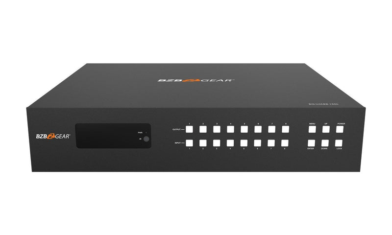 BZB Gear BG-UM88-150L-KIT 8x8 4K UHD 18Gpbs HDMI Matrix Switcher Over HDBaseT