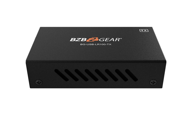 BZB Gear BG-USB-LR100 2-Port USB 2.0 Extender Over Cat5e/6/7 Cable up to 330ft