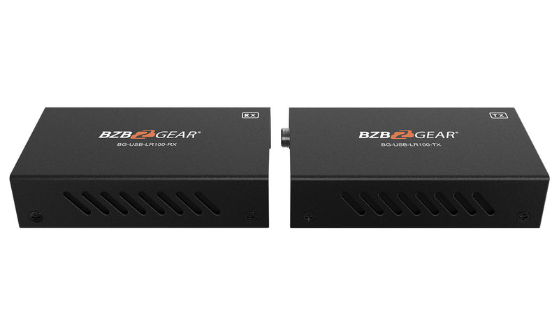 BZB Gear BG-USB-LR100 2-Port USB 2.0 Extender Over Cat5e/6/7 Cable up to 330ft