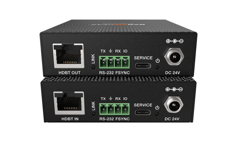 BZB Gear BG-USB3-LR100 4-Port USB 3.0 HDBaseT Extender Over Cat6/7 Cable with PoC/RS-232/FSYNC GPIO