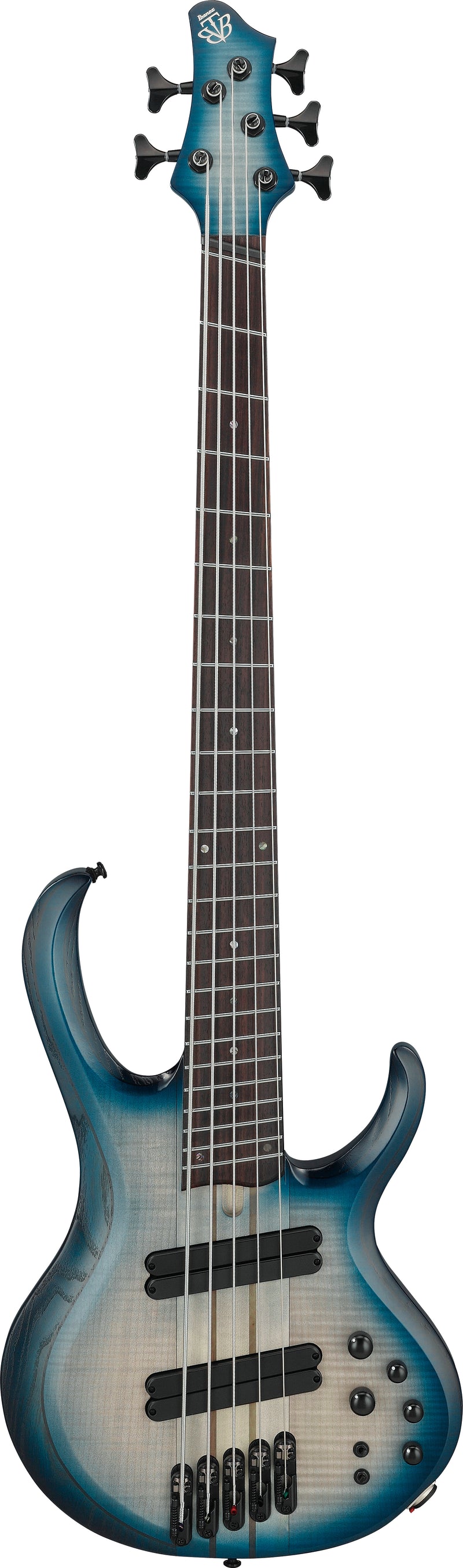 Ibanez BTB705LMCTL BTB Bass Workshop Basse électrique 5 cordes multiscale (Cosmic Blue Starburst Low Gloss)