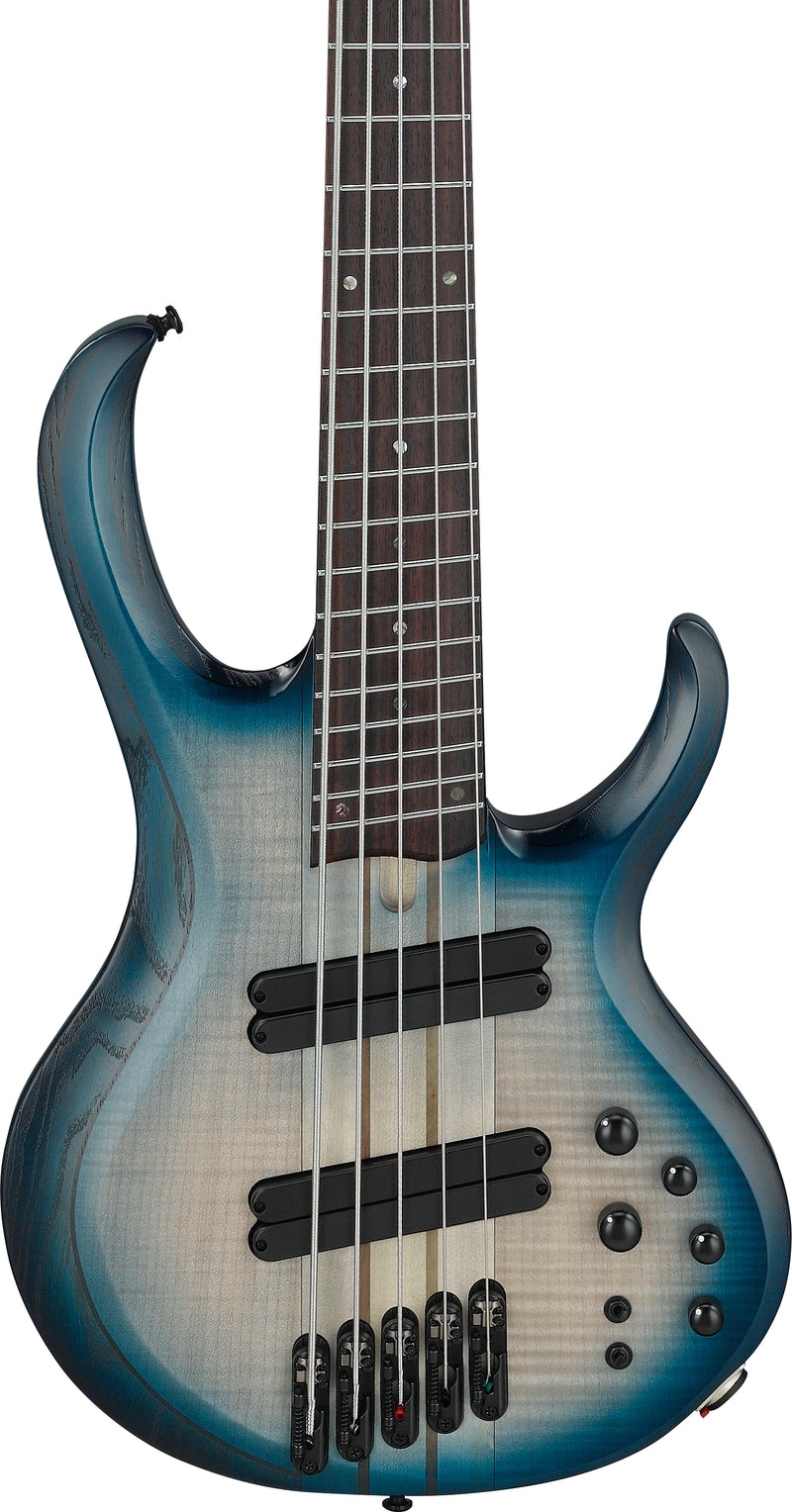 Ibanez BTB705LMCTL BTB Bass Workshop Basse électrique 5 cordes multiscale (Cosmic Blue Starburst Low Gloss)