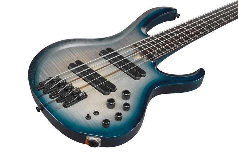 Ibanez BTB705LMCTL BTB Bass Workshop Basse électrique 5 cordes multiscale (Cosmic Blue Starburst Low Gloss)