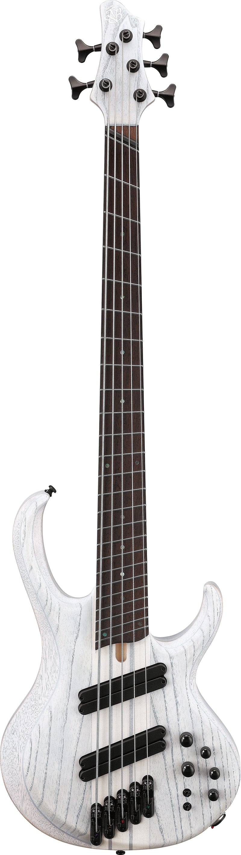 Ibanez BTB865MSTWF BTB Bass Workshop 5 String Electric Bass (Transparent White Flat)