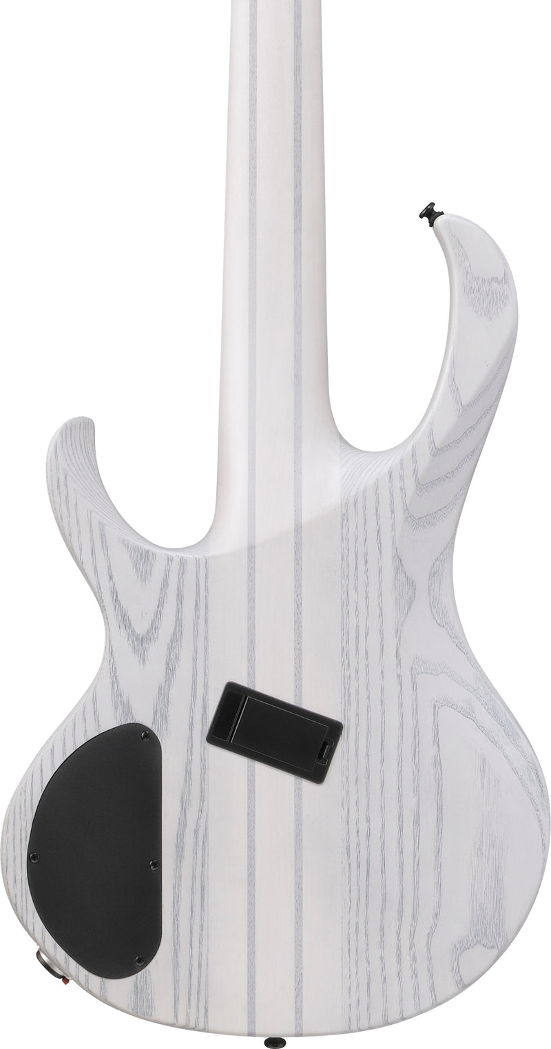 Ibanez BTB865MSTWF BTB Bass Workshop 5 String Electric Bass (Transparent White Flat)