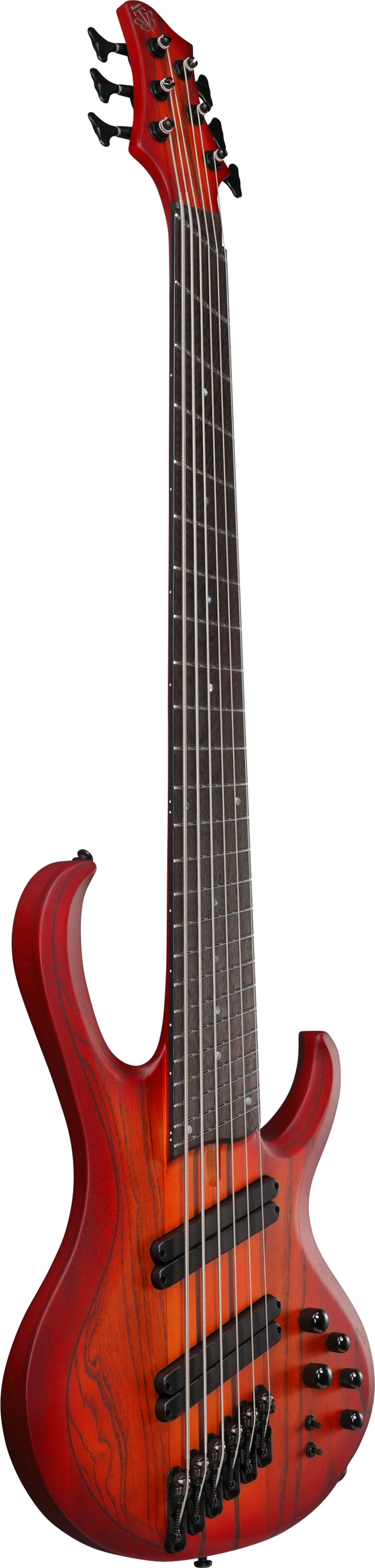 Ibanez BTB866MSBRF BTB Bass Workshop 6 Strings Electric Bass (Brown Topaz Burst Flat)