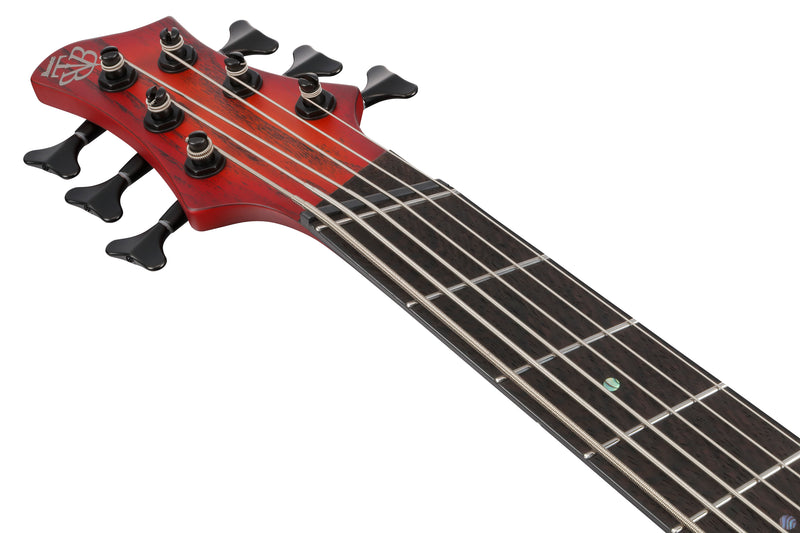 Ibanez BTB866MSBRF BTB Bass Workshop 6 Strings Electric Bass (Brown Topaz Burst Flat)