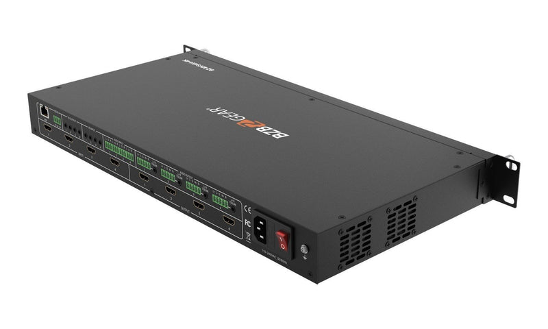 BZB Gear BZ-MVS4X4-4K 4x4 4K UHD HDMI Video Wall Processor/Seamless Matrix Switcher