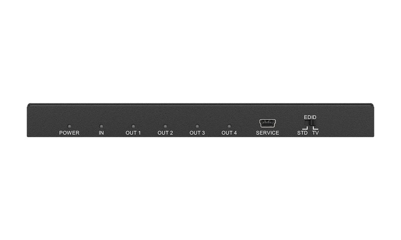 BZB Gear BG-DA-14 1x4 4K UHD HDMI Splitter With HDR And 3D Support