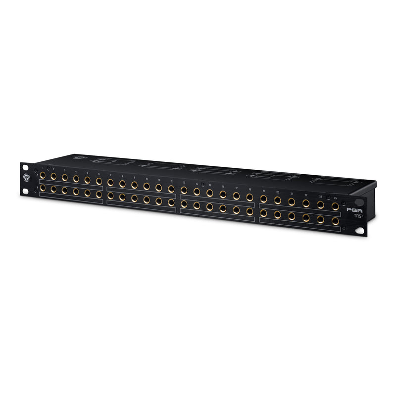 Black Lion Audio PBR-TRS-3 48-Point Gold-Plated TRS Patchbay with 3-Way Switching