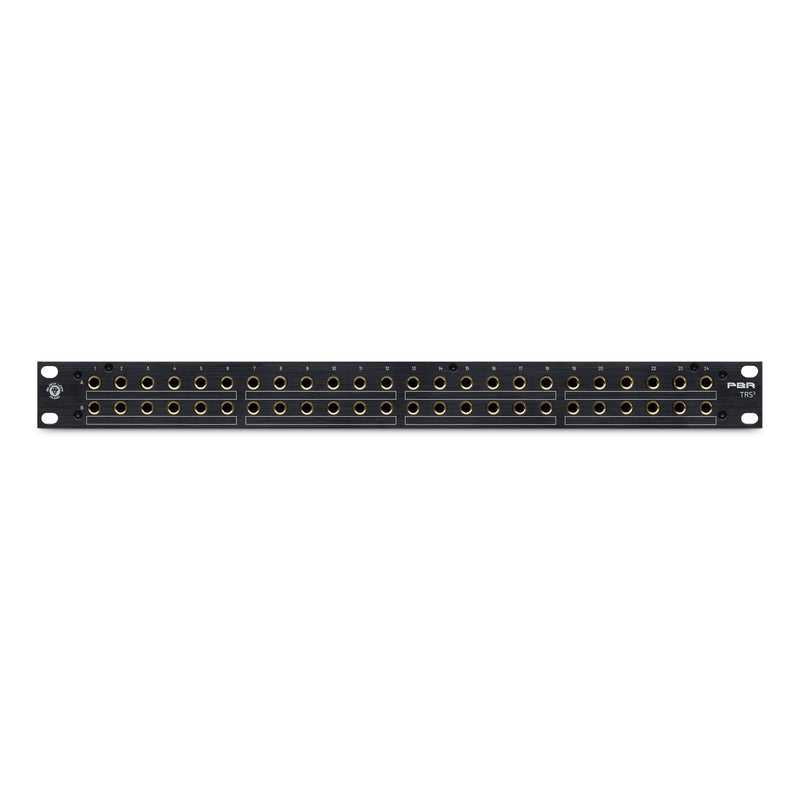 Black Lion Audio PBR-TRS-3 48-Point Gold-Plated TRS Patchbay with 3-Way Switching