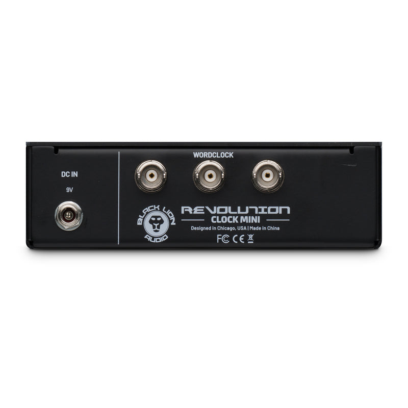 Black Lion Audio REVOLUTION-CLOCK-MINI Portable Word Clock with Macro MMC and 3 BNC Outs