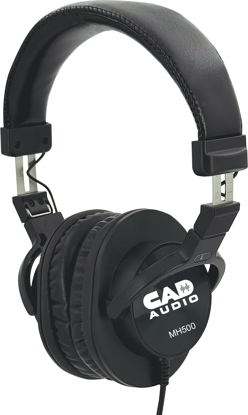 CAD MH500 Closed-Back Studio Headphones (Black)