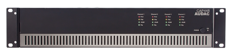 Audac CAP448 Quad-Channel Power Amplifier - 4 x 480W 100V