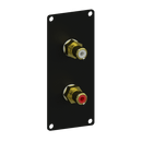 Caymon Casy131 / B 2 Plaque d'entrée stéréo RCA femelle