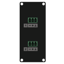 Caymon Casy138 / B Borlier de borne 2x3 à la plaque d'entrée du bloc de bornes à 3 broches