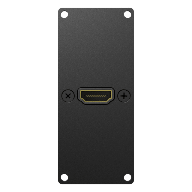 Caymon CASY153 1 Space HDMI 2.1 Pigtail Gender Wall Plate