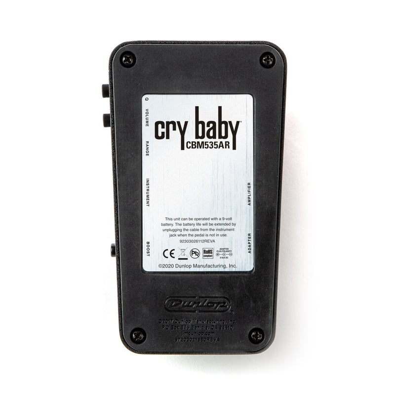 Dunlop CBM535AR Crybaby Mini Auto-Return Wah Pedal