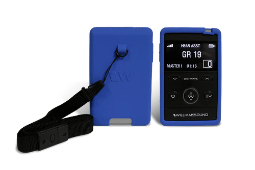 Williams AV CCS 061 BL Skins en silicone avec lanière (bleu)