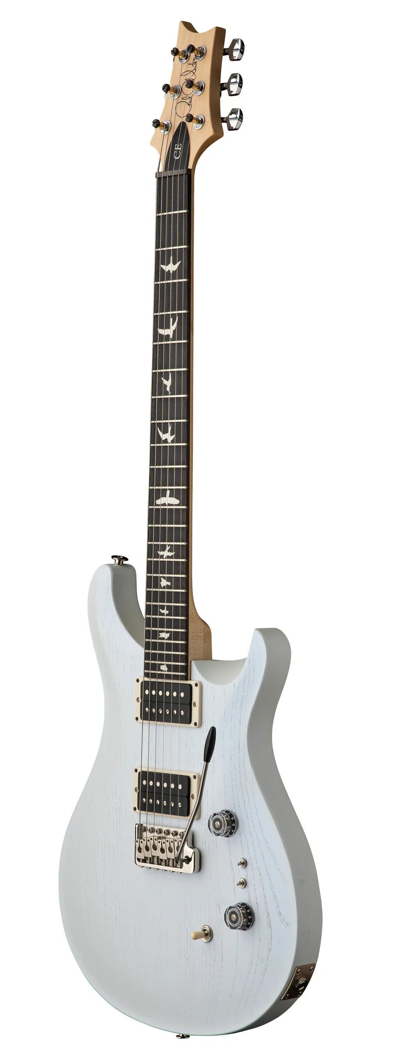 PRS CE 24-08 SWAMP ASH SATIN Electric Guitar (Pearl White)