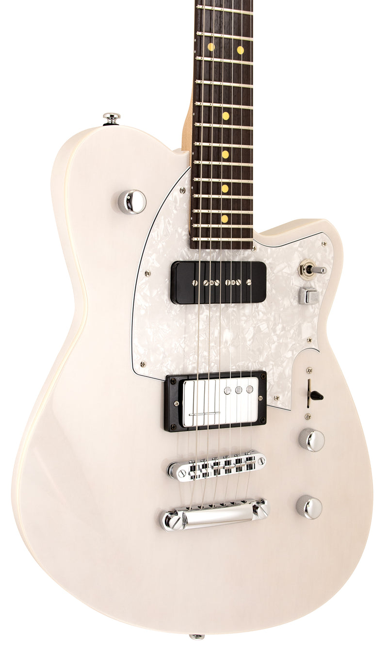 Reverend CHRIS FREEMAN SIGNATURE Electric Guitar (Transparent White)