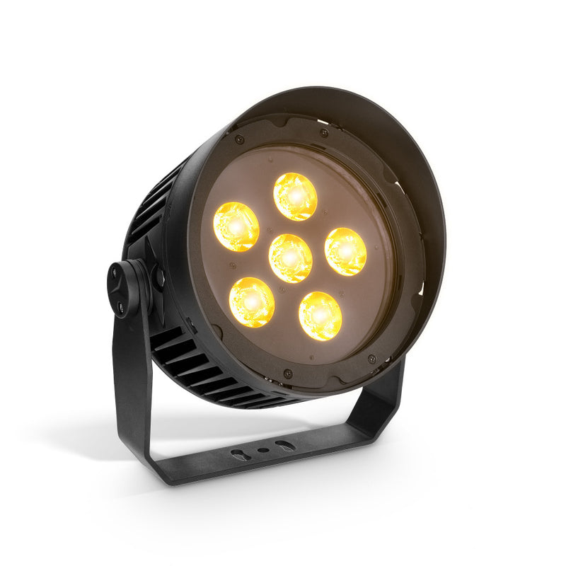 Theatrixx CLDS100 DURA Spot 100 IP67 Spot d'installation avec 6 LED RGBW
