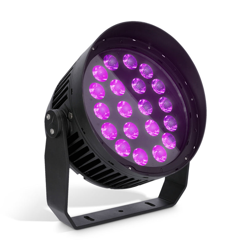Theatrixx CLDS400 DURA Spot 400 IP67 Spot d'installation avec 18 LED RGBW