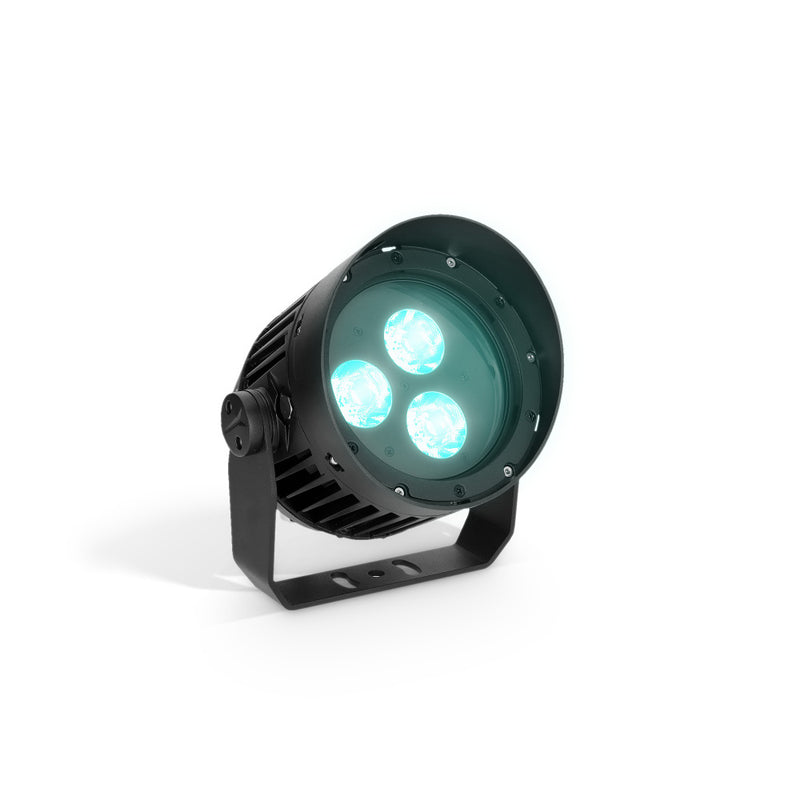Theatrixx CLDS60 DURA Spot 60 IP67 Spot d'installation avec 3 LED RGBW