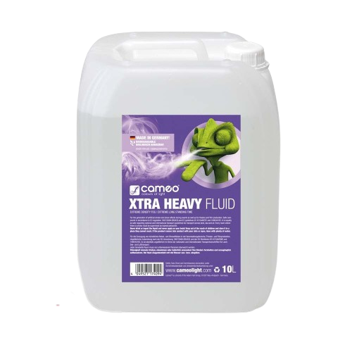 Cameo Pro CLFXHEAVY10L Fog Fluid Very High Density and Extreme Long Standing Time - 10L