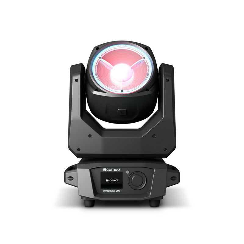 Cameo Lights MOVO BEAM 200 Continuous Rotation 60W RGBW LED Beam Moving Head