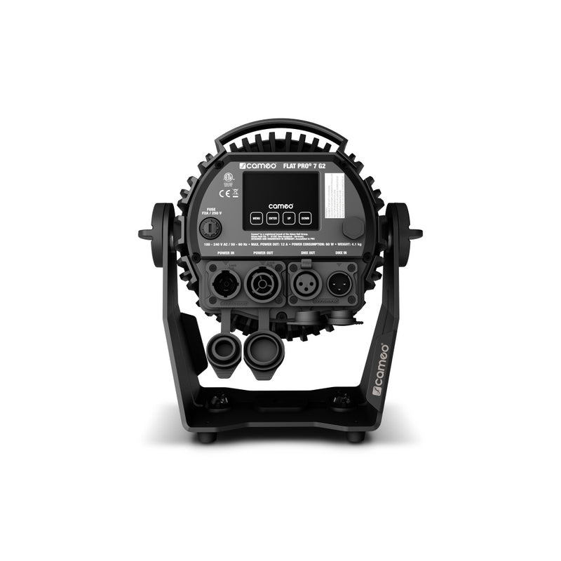 Theatrixx CLPFLATPRO7G2 FLAT PRO 7 G2 Extérieur 7 X 10W RGBWA LED PAR IP65 (Noir)