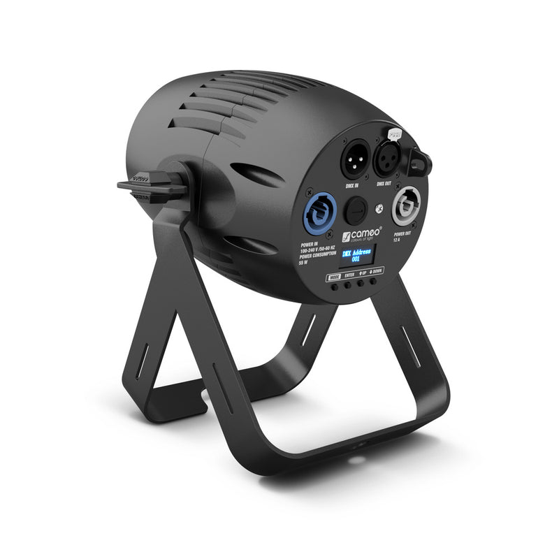 Cameo Lights CLQS40TW Q-SPOT 40W Tunable White Compact Spot (Black)