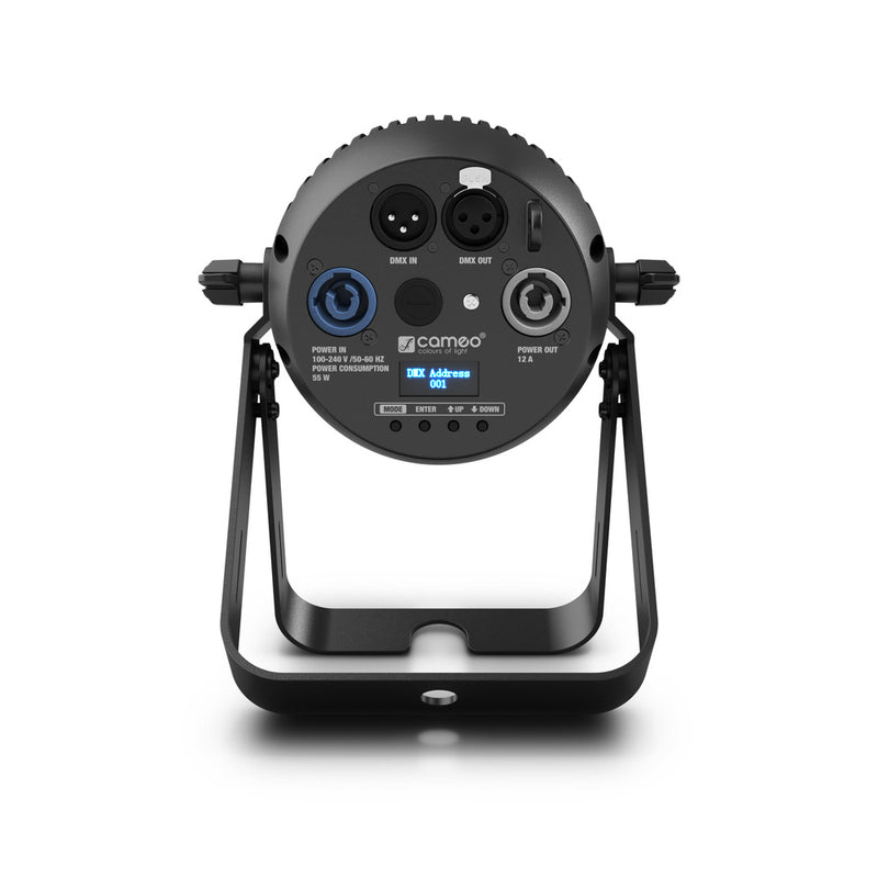 Cameo Lights CLQS40TW Q-SPOT 40W Tunable White Compact Spot (Black)