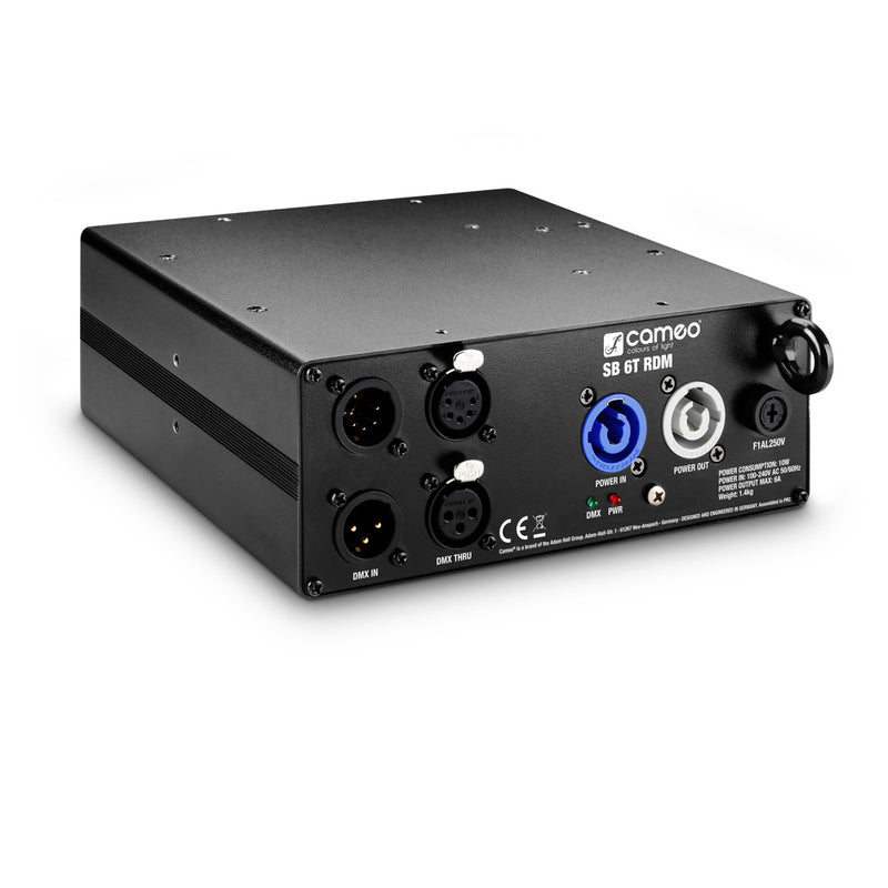 Theatrixx CLSB6TRDM Répartiteur DMX 6 canaux RDM XLR3/XLR5