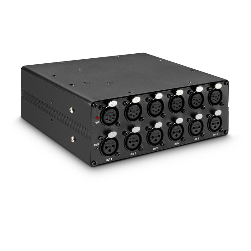 Theatrixx CLSB6TRDM Répartiteur DMX 6 canaux RDM XLR3/XLR5