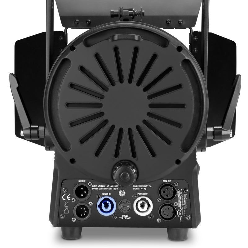 Cameo Lights CLTS100WW Theatre Spotlight Fresnel Lens 100W Warm White LED (Black)