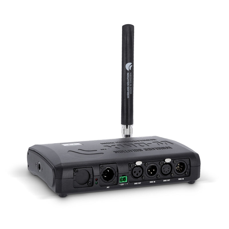 Émetteur-récepteur Theatrixx CLWDMXT2 W-DMX 2,4 GHz alimenté par une solution sans fil