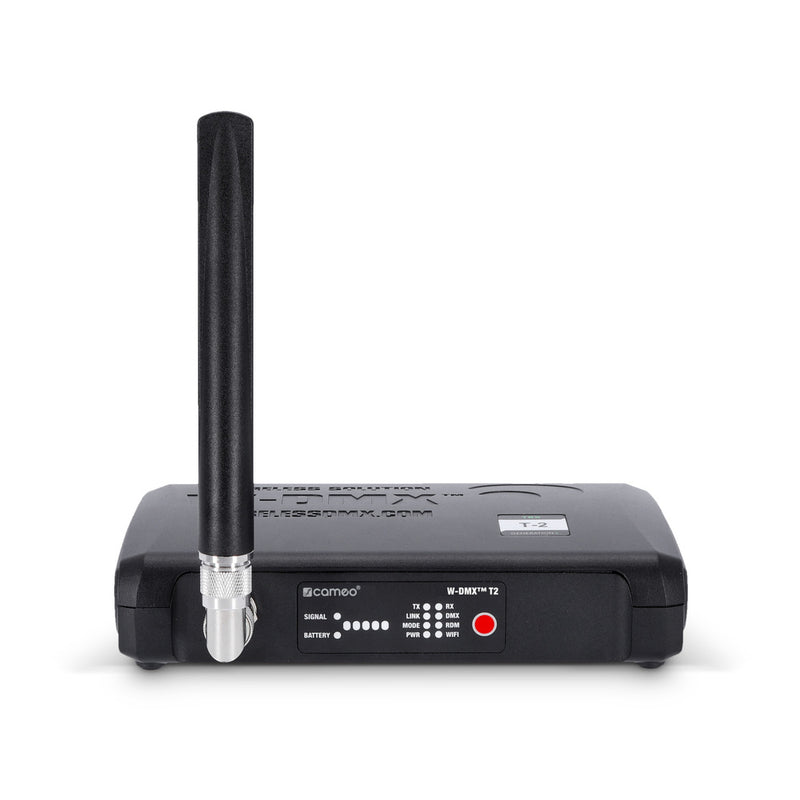 Émetteur-récepteur Theatrixx CLWDMXT2 W-DMX 2,4 GHz alimenté par une solution sans fil