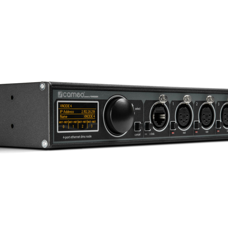 Nœud Ethernet DMX à 4 ports Theatrixx CLXNODE4