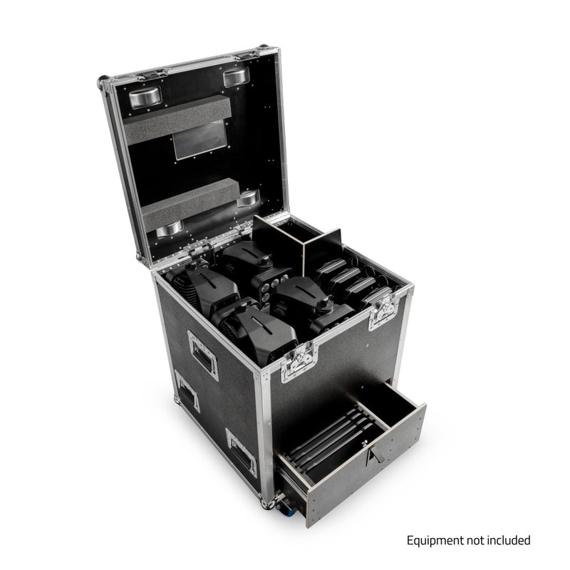 Cameo Pro CLZW300CASE4  Flight Case for 4 X ZENIT W300