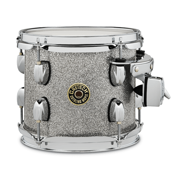Gretsch Drums Tom 7x8 (5-Lug) avec GTS Silver Sparkle
