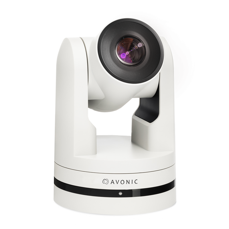 Avonic CM32 4K30 PTZ Camera 20x Zoom (White)