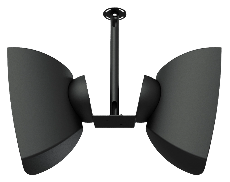 Audac CMA162M/B Cluster Mounting Set For 2 ATEO6M Speakers (Black)