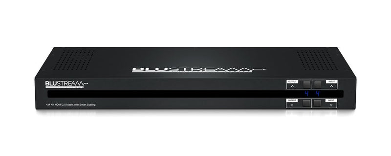 Blustream CMX44CS Contractor 4x4 4K HDMI Matrix With Audio Breakout - 18Gbps